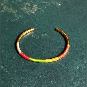 Madewell Thread-Wrapped Brass Cuff